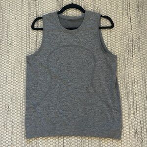 Lululemon Swiftly Breathe Muscle Tank Top
Size 8 Grey